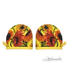 دستگیره قابلمه چاپی طرح آفتاب گردان