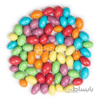 دراژه بادام زمینی با روکش شکلات شیری
