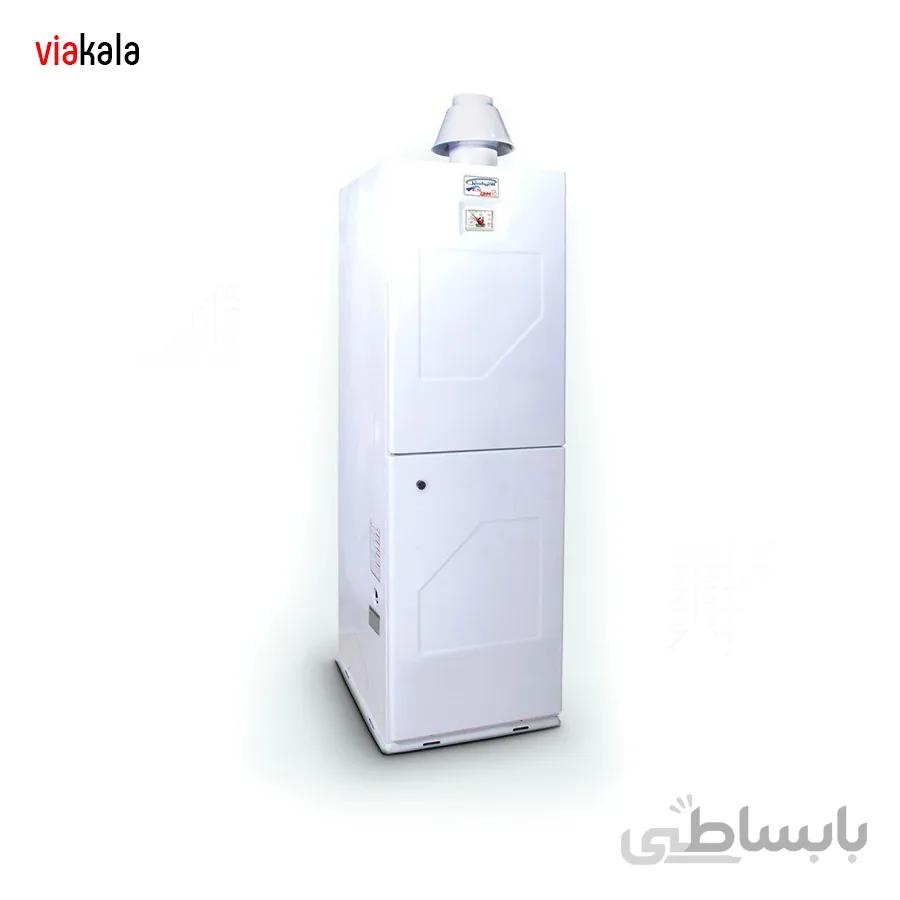 آبگرمکن گازسوز 200 لیتری یخچالی ایستاده با پوشش گالوانیزه گرمان گاز ویاکالا