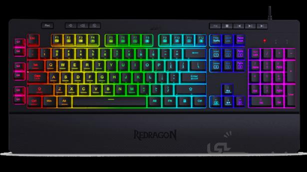 کیبورد بازی سیم دار ردراگون مدل Shiva K512 Black