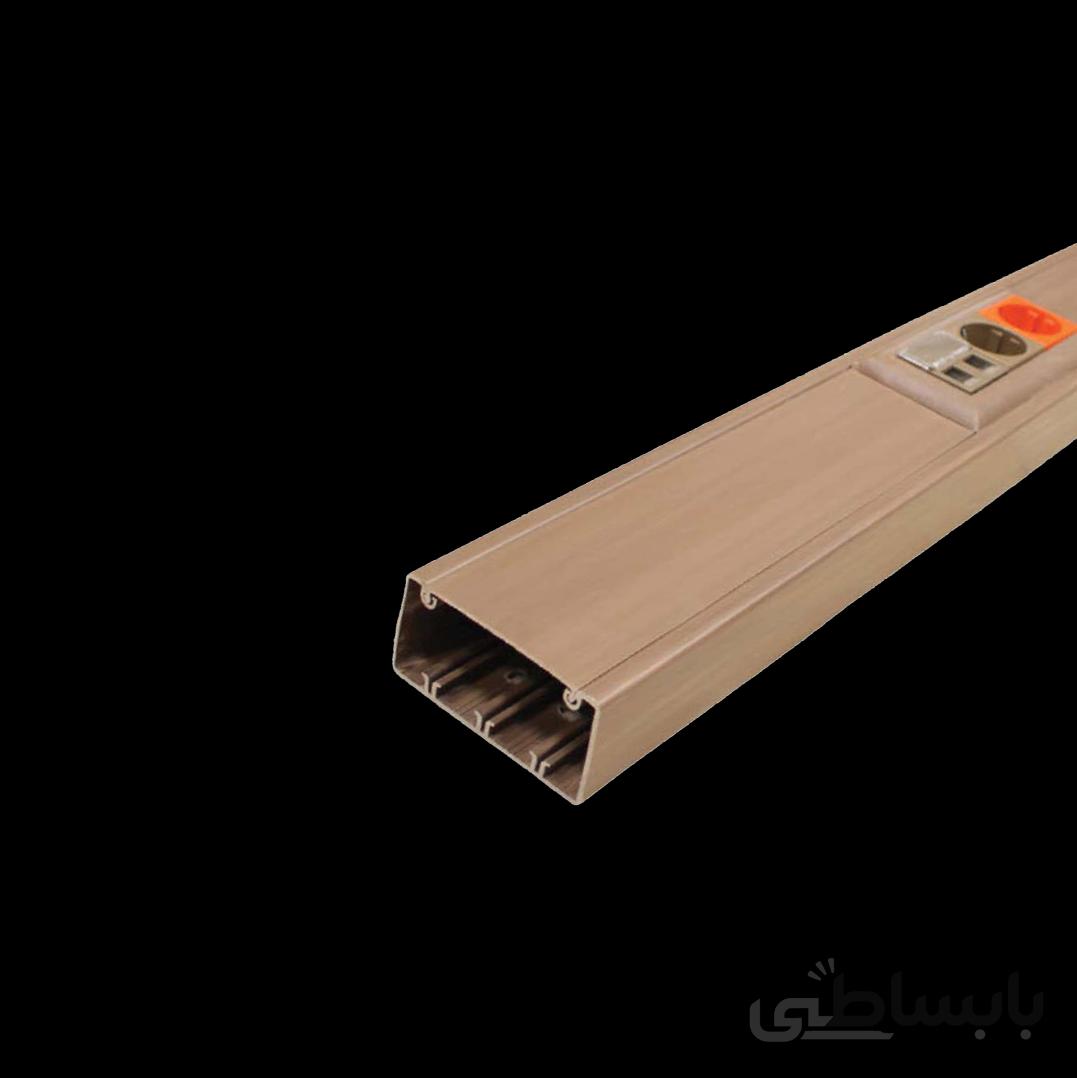 ترانکینگ 50*105 سوپیتا طرح چوب همراه با درب نرم