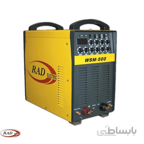 دستگاه جوش آرگون پالس دار سه فاز مدل TIG 500 P DC راد الکتریک