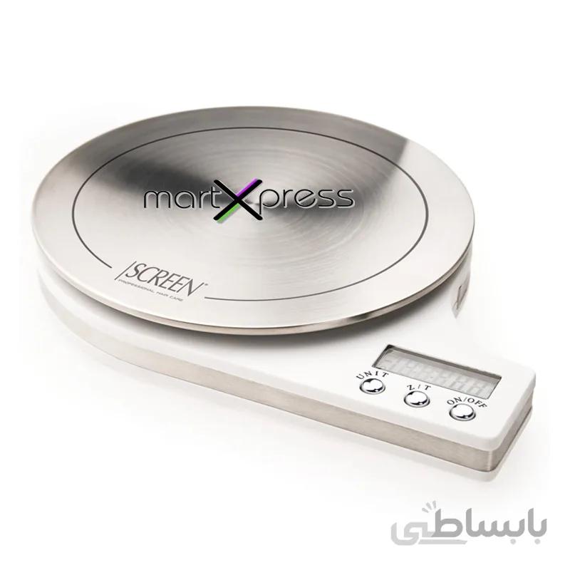 ترازوی دقیق دیجیتالی با لوگوی اسکرین