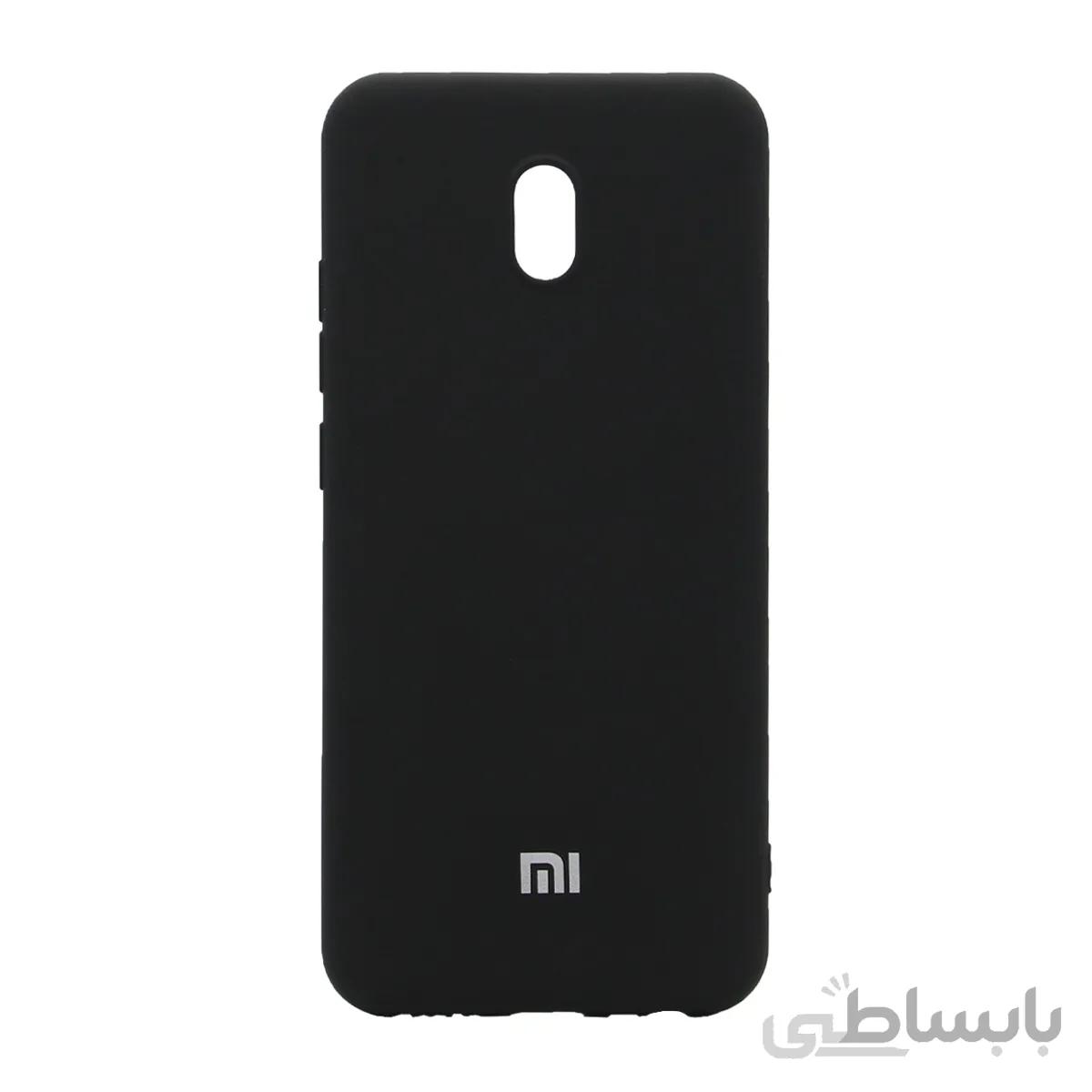 قاب سیلیکونی زیر بسته کد رنگ 504 مشکی - Xiaomi 8A