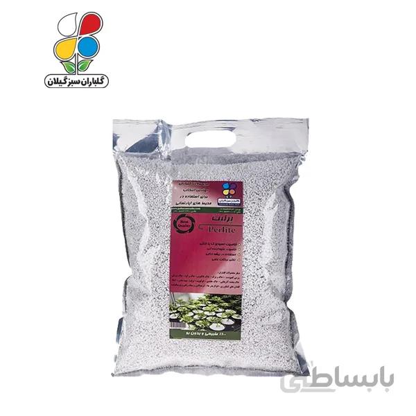 پرلیت دانه متوسط سایز 5-3 میل وزن 1 کیلوگرمی (بسته 36 عددی)