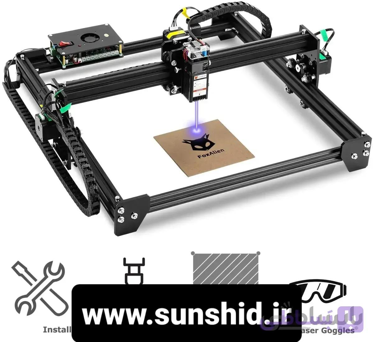 دستگاه حکاکی supa mkf10 با لیزر ژاپنی