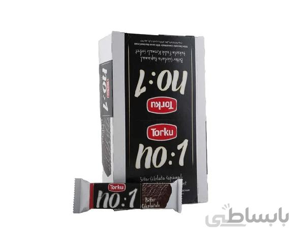 شکلات نامبروان تلخ بسته 24عددی