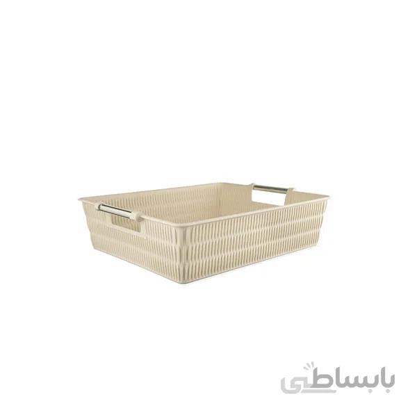 سبد آشپزخانه لیمون مدل بامبو سایز ۱