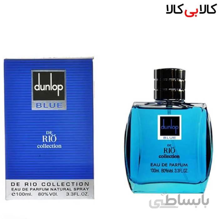 ادو پرفیوم مردانه ریو کالکشن مدل Dunlop Blue حجم 100ml ا Rio Collection Dunlop Blue Eau De Parfum For Men 100ml