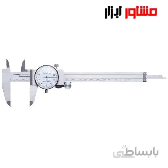 کولیس ساعتی اکاد accud 20 سانت مدل 21 008 101