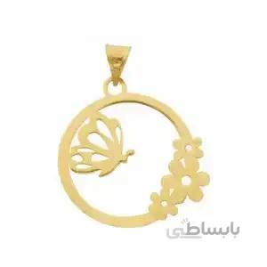آویز طلا زنانه مدل N-SG83