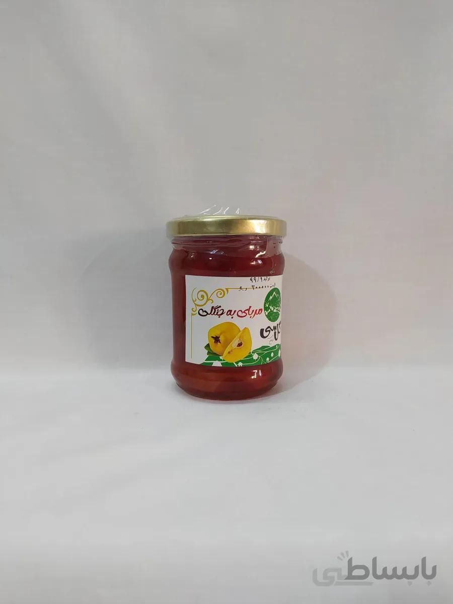 مربای عسلی به جنگلی ارگانیک ۳۰۰ گرمی گل باغ سی