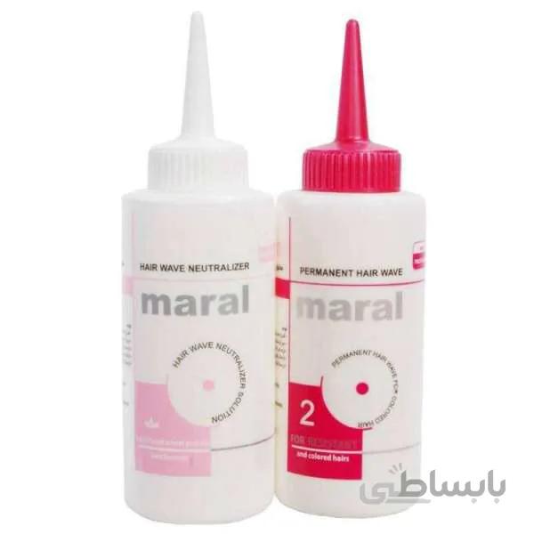 محلول فر موی مارال مناسب موهای رنگ شده حجم 100 میل