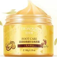 کرم لایه بردار و ماساژ پا Shea Butter بایوآکوا