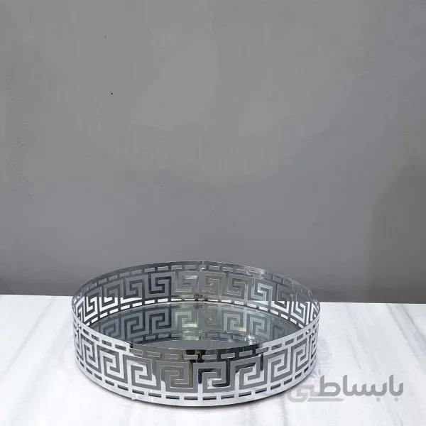 سینی کف آینه ایی طرح ورساچه