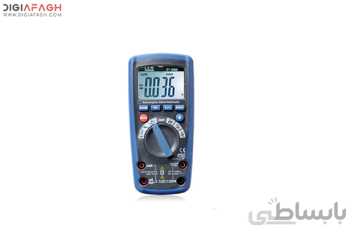 دستگاه مولتی متر مدل DT-9960