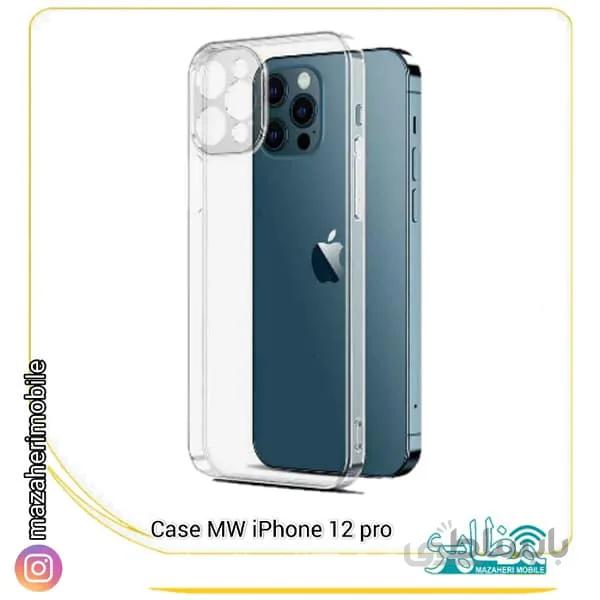 گارد(کاور) wk شفاف موبایل مدل اپل iphone 12 pro