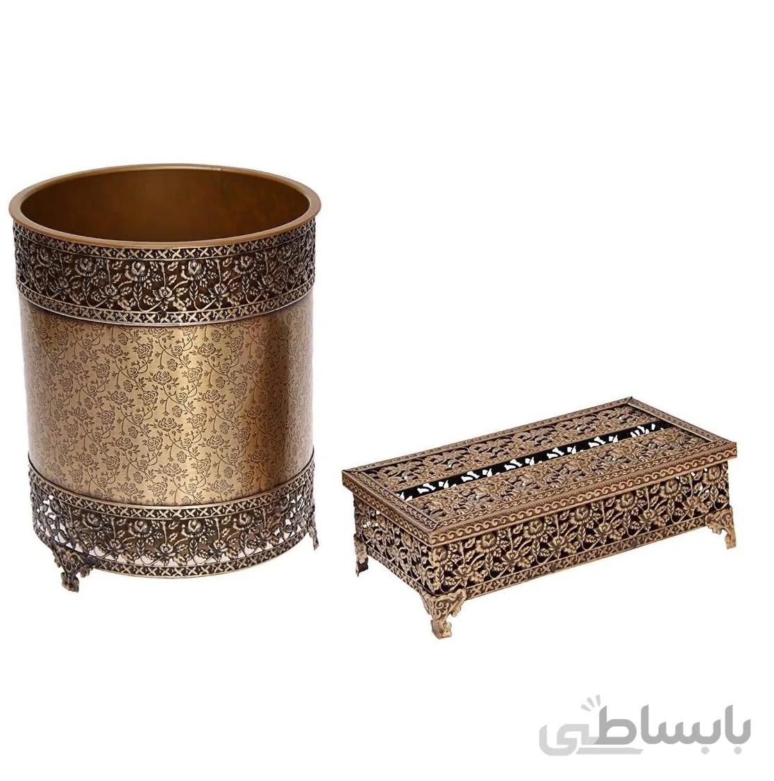 ست سطل و جای دستمال مویلار کد 1436