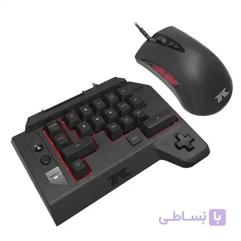 موس و کیبورد هوری مدل Tactical Assault Commander Four مناسب برای پلی استیشن 4