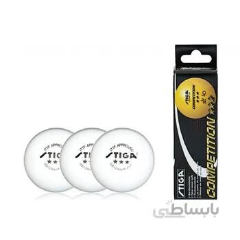 توپ پینگ پنگ استیگا STIGA (بسته 3 عددی)