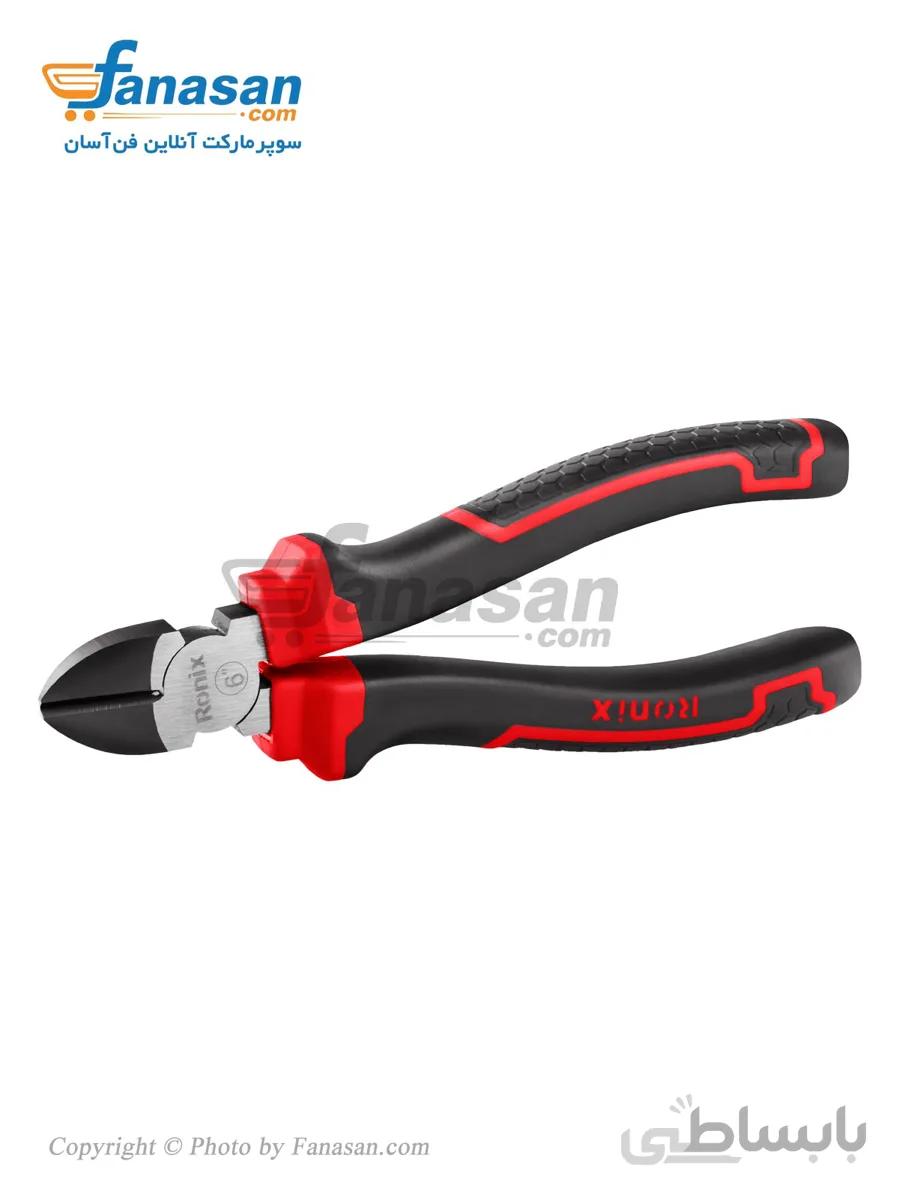 سیم چین رونیکس مدل RH-1266 سایز 6 اینچ ا Ronix RH-1266 Diagonal Pliers 6 Inch