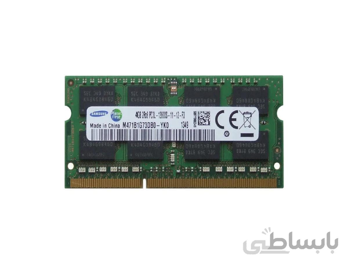 رم لپ تاپ سامسونگ مدل 12800s DDR3 PC3L ظرفیت 4گیگابایت