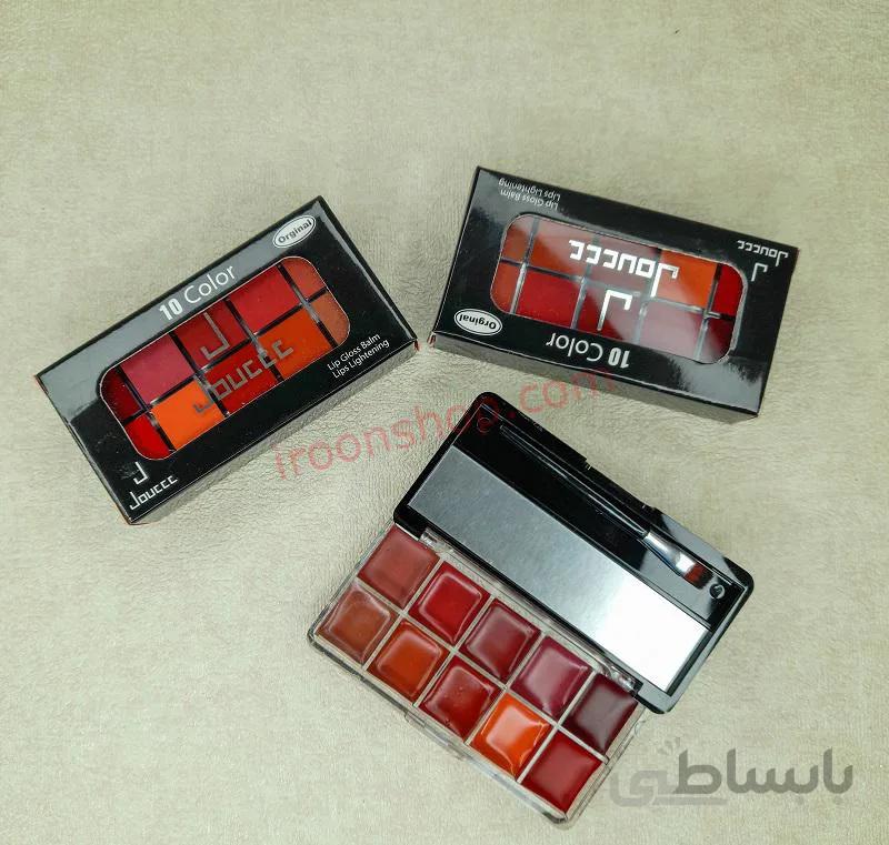 پالت رژ لب 10 رنگ دوسه
