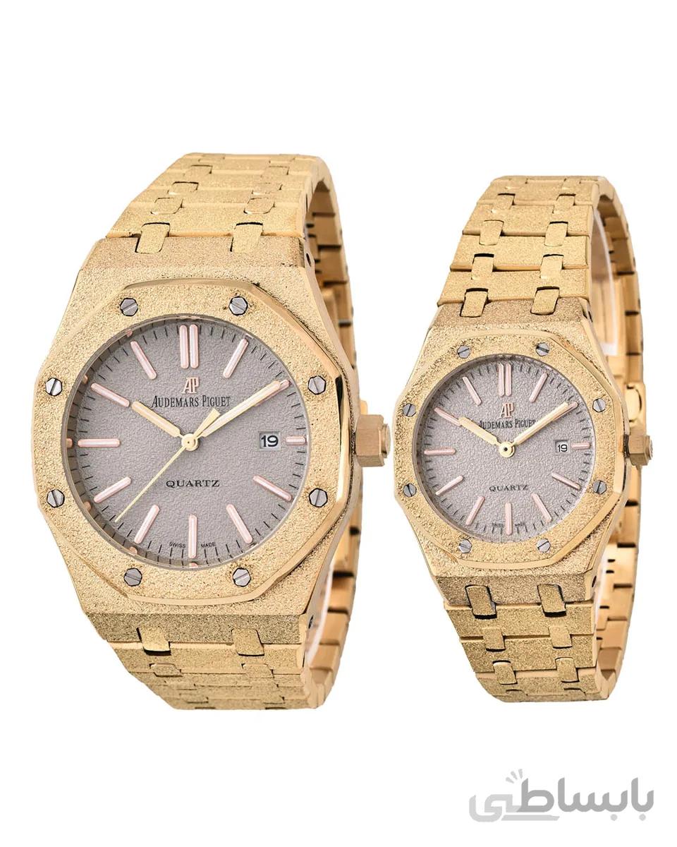 ساعت مچی ست ادمارس پیگه audemars piuget royal oak g shiny set
