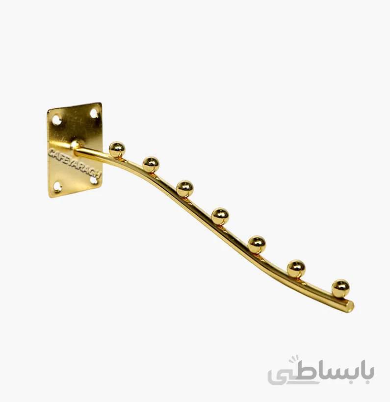 رگال تیله ای کفی باریک طلایی