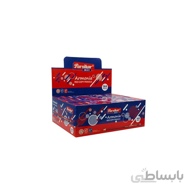 مداد قرمز پارسیکار مدل JM411 (قراص 144 عددی)