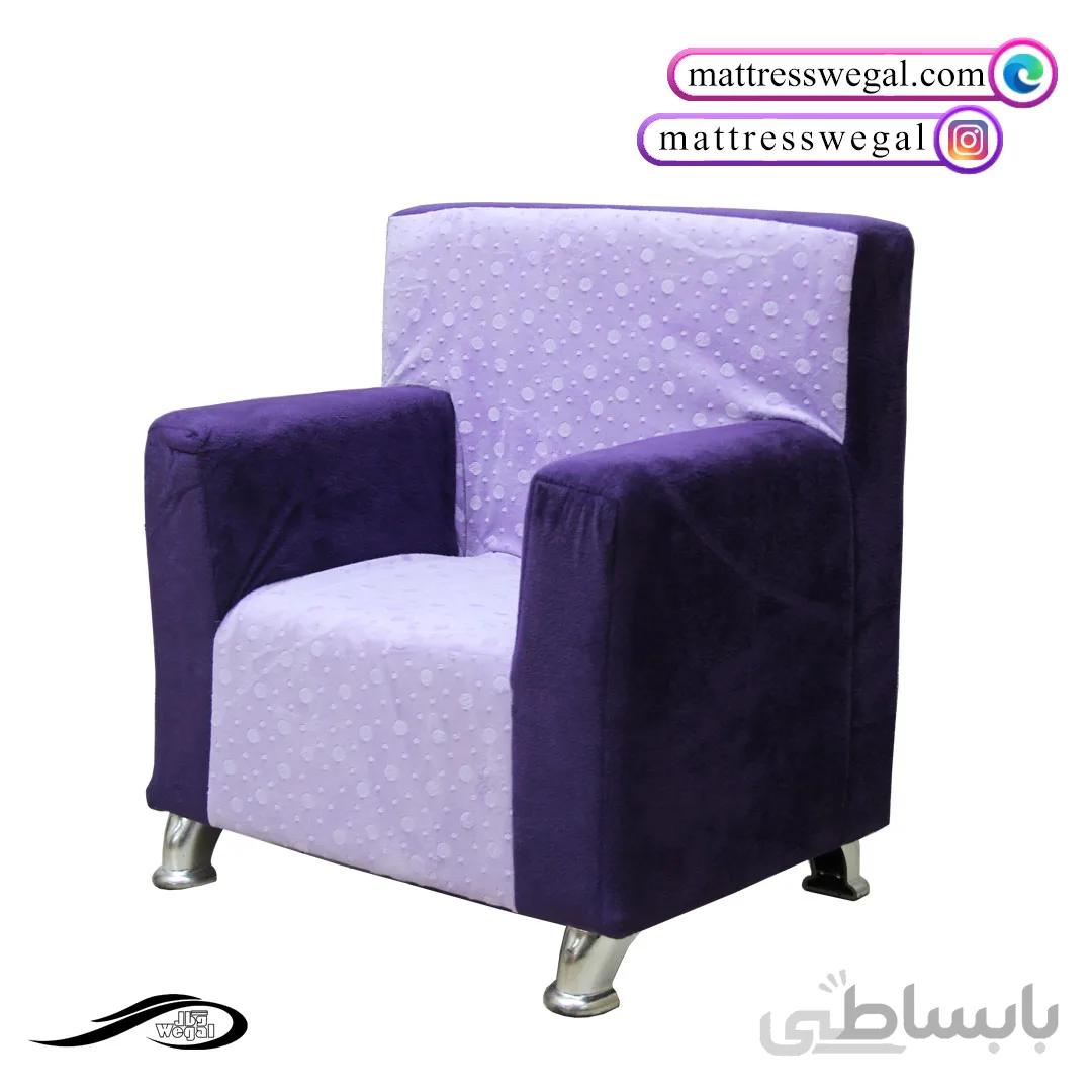مبل اتاق کودک وگال ترکیب آبی بنفش