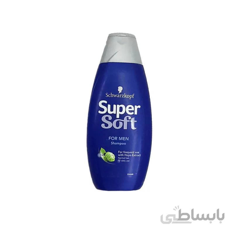 شامپو مردانه Schwarzkopf مدل Super Soft