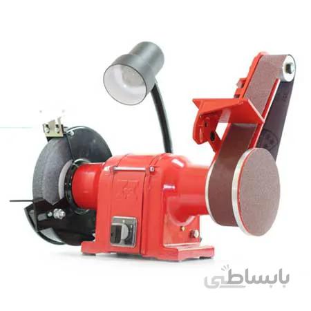 ماشین سنگ و سنباده نواری محک مدل GD-200/BDS ا MAHAK GD-200/BDS Bench Grinder