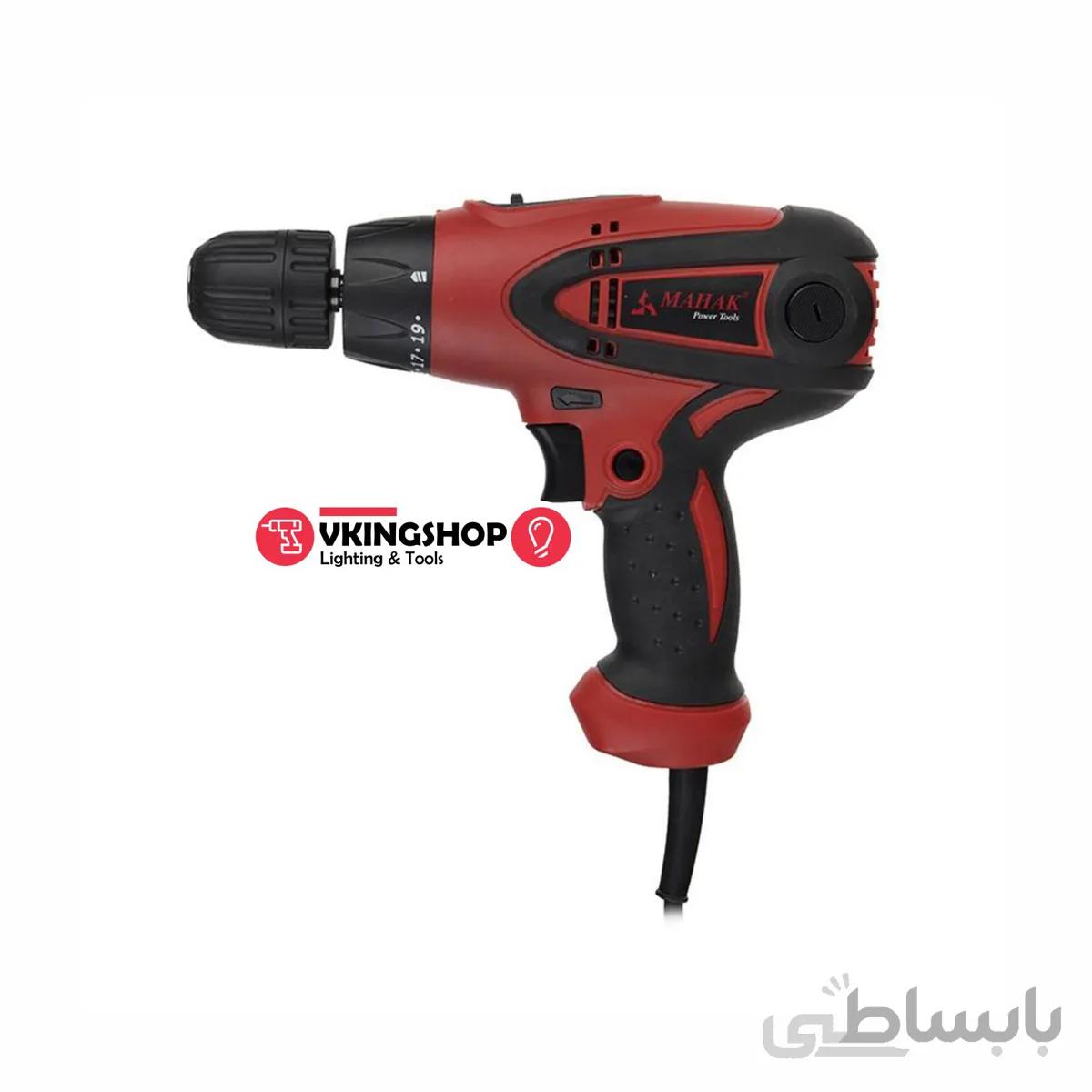 دریل پیچ گوشتی برقی 10 میلیمتر کم سرعت محک مدل SDM-450