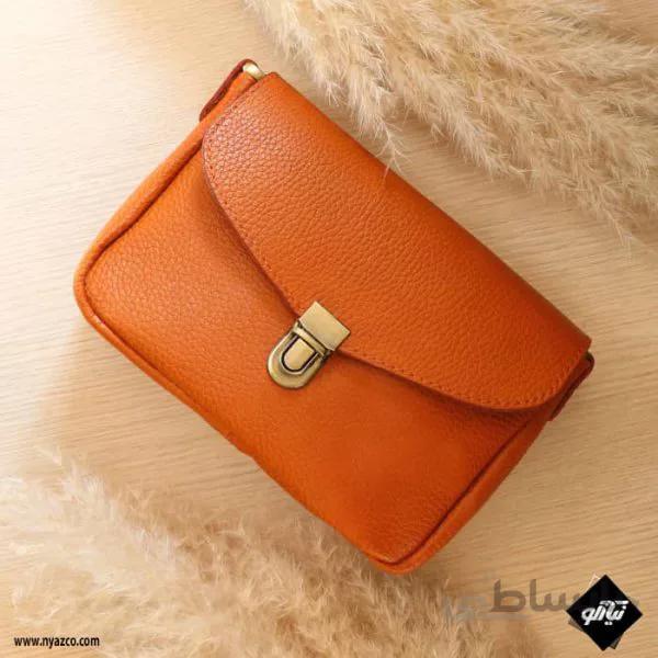 کیف چرم زنانه مدل مونا O313