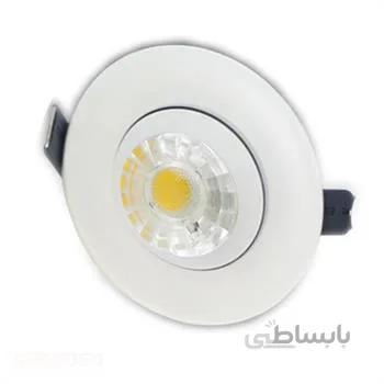 قاب هالوژن برش 8 سفید فاین الکتریک FEC-1072