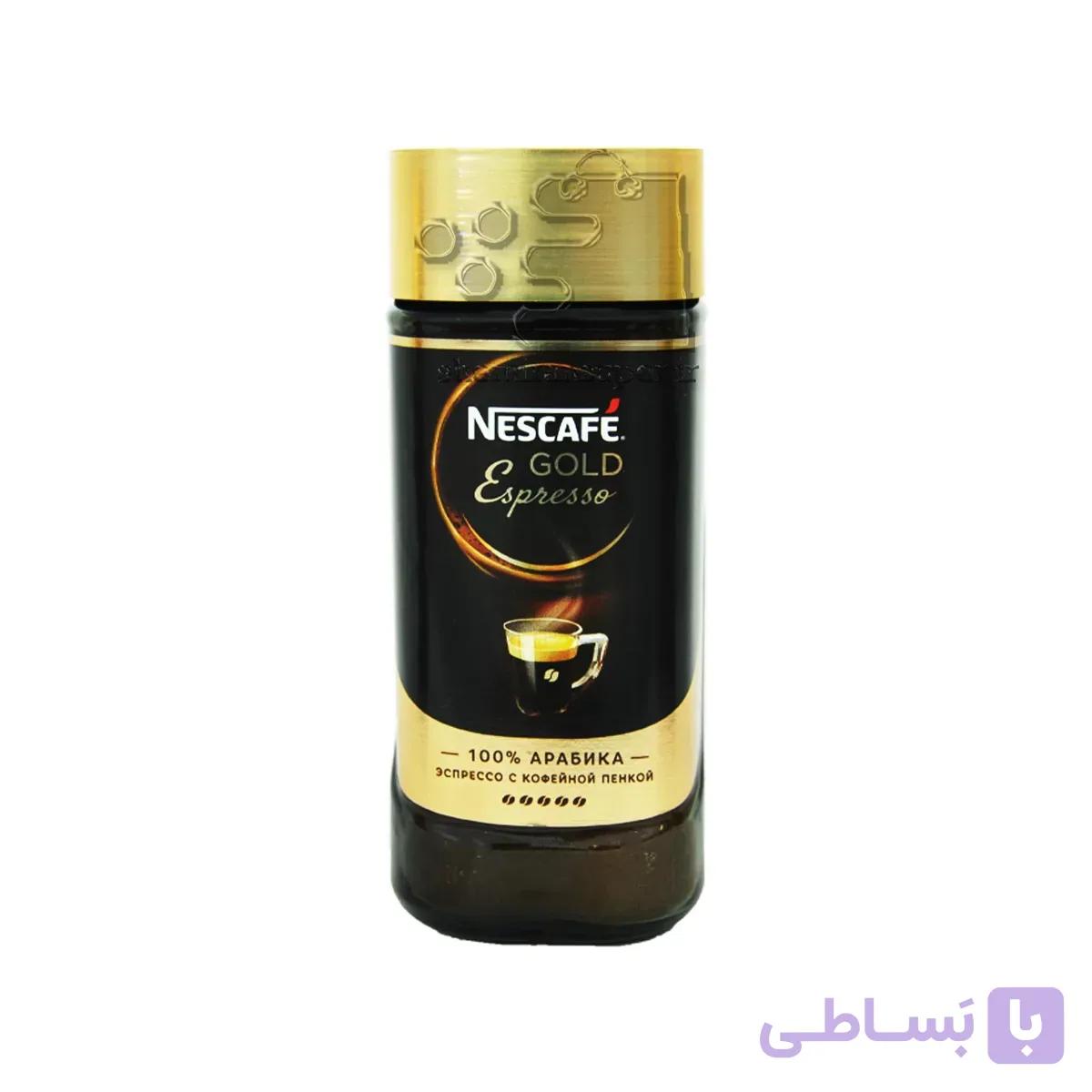 قهوه فوری اسپرسو ۸۵ گرم گلد نسکافه – nescafe