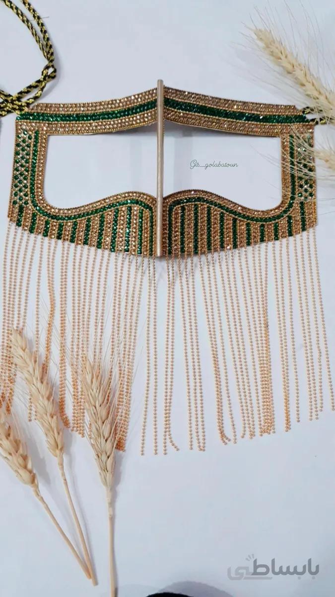 برقه نگینی زنجیردار jg717