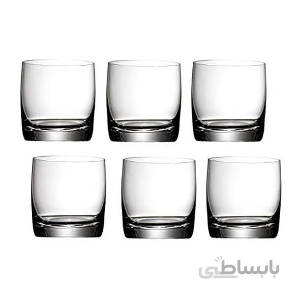 لیوان 6 پارچه دبلیو ام اف مدل WMF Whisky glass Easy