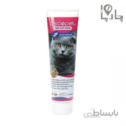 خمیر مالت گربه Asoo Pet آسو پت ساده 120 گرمی