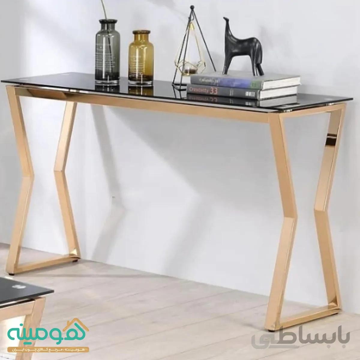 میز کنسول استیل مدل آنامی