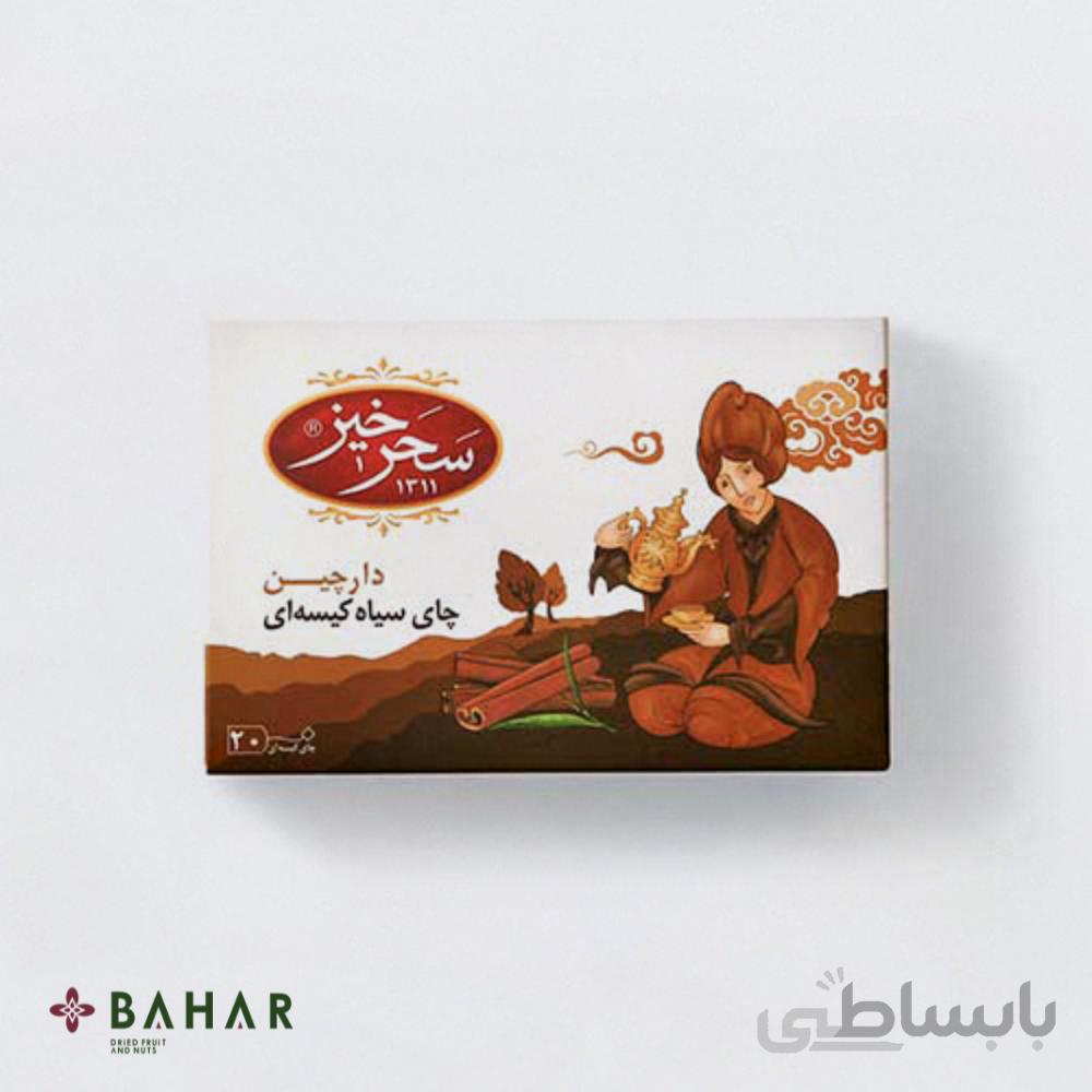 چای سیاه کیسه ای طعم دارچین