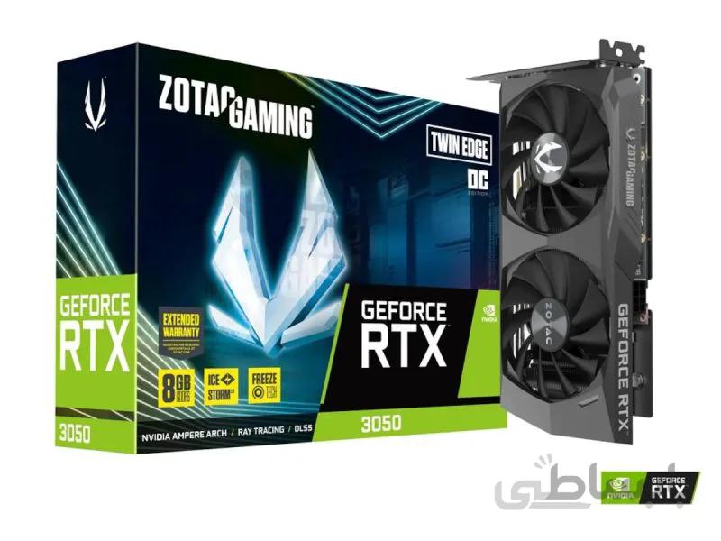کارت گرافیک زوتک GAMING RTX 3050 Twin Edge OC 8GB