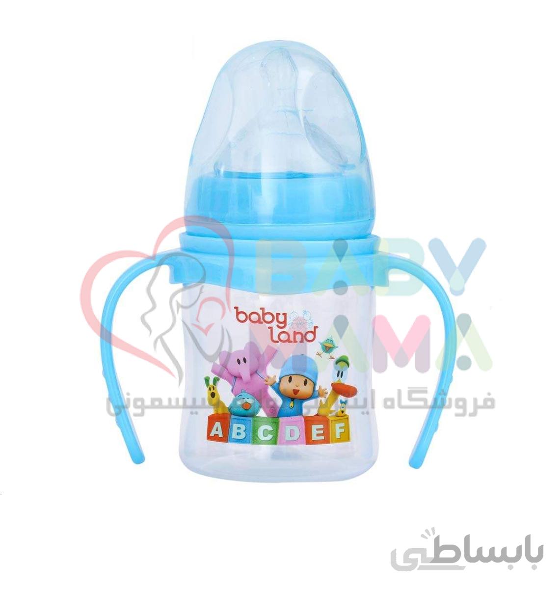 شیر خوری دسته دار ۱۵۰ میلی لیتری بیبی لند مدل ۴۰۸