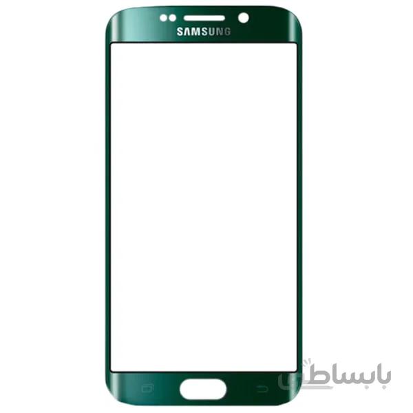 گلس تعمیراتی سامسونگ SAMSUNG S6 EDGE / G925 سبز سفید طلایی سرمه ای