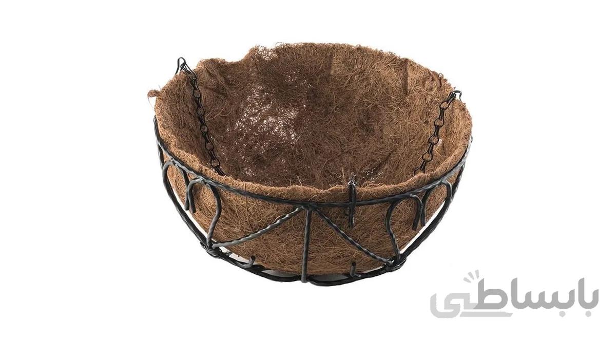 سبد آویز حصیری مدل DB430-4