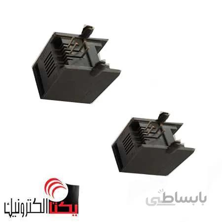 سوکت کانکتور تلفنRJ 11 مادگی PCB 6p4c