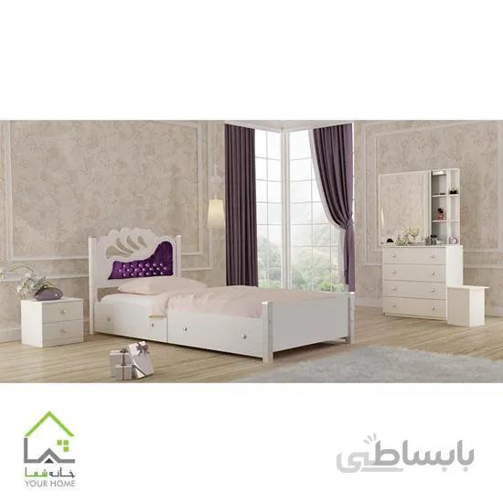 تختخواب یکنفره والریا