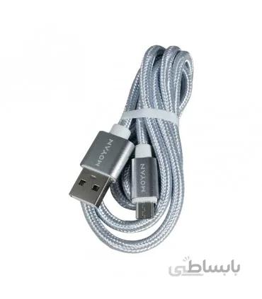 کابل میکرو یو اس بی فست شارژ MOYAN مدل MC-30