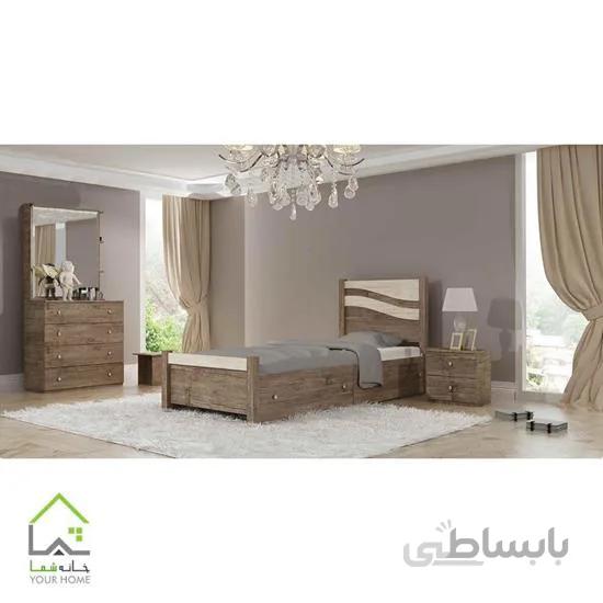 تخت و سرویس یک نفره آریا